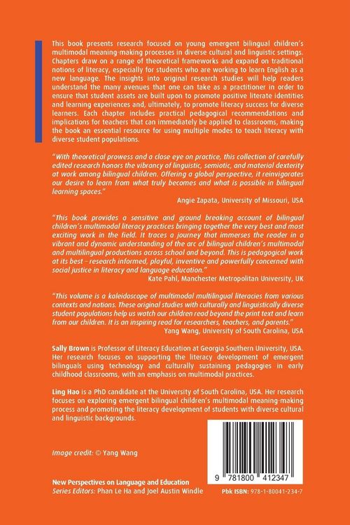 Produktbild: Multimodal Literacies in Young Emergent Bilinguals