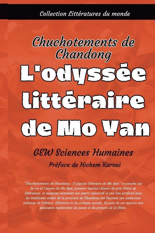 Produktbild: L'odyss&eacute;e litt&eacute;raire de Mo Yan