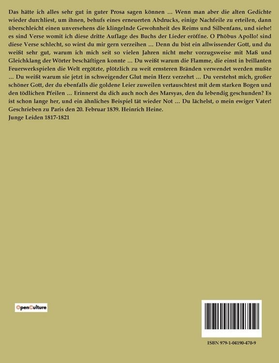 Produktbild: BUCH DER LIEDER