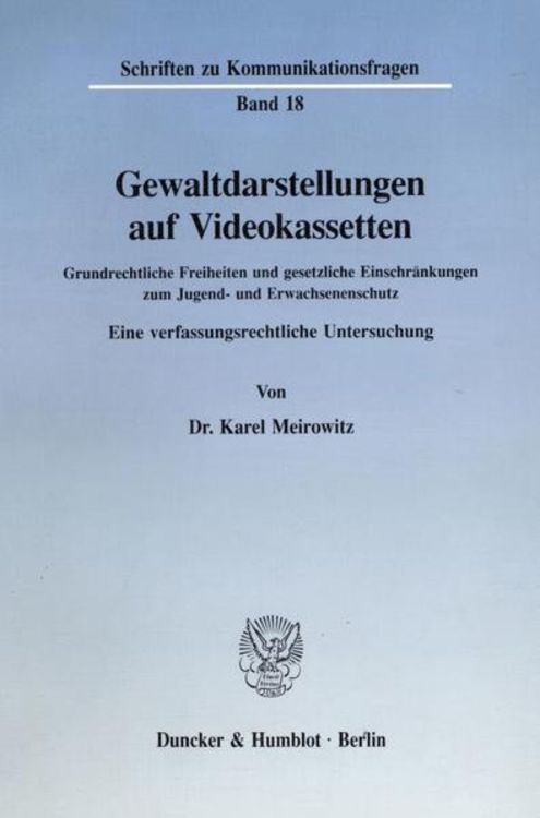 Produktbild: Gewaltdarstellungen auf Videokassetten.