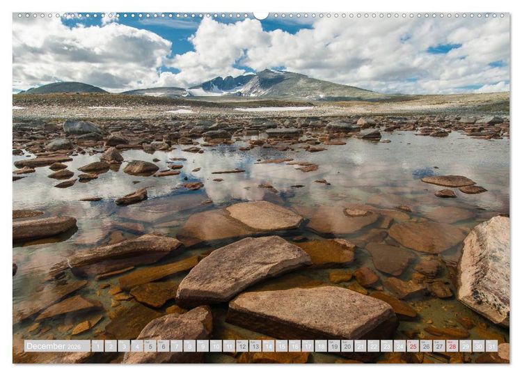 Produktbild: Norway / UK-Version (High Quality Premium Wall Calendar 2026 DIN A2 landscape),CALVENDO 12 Month Wall Calendar