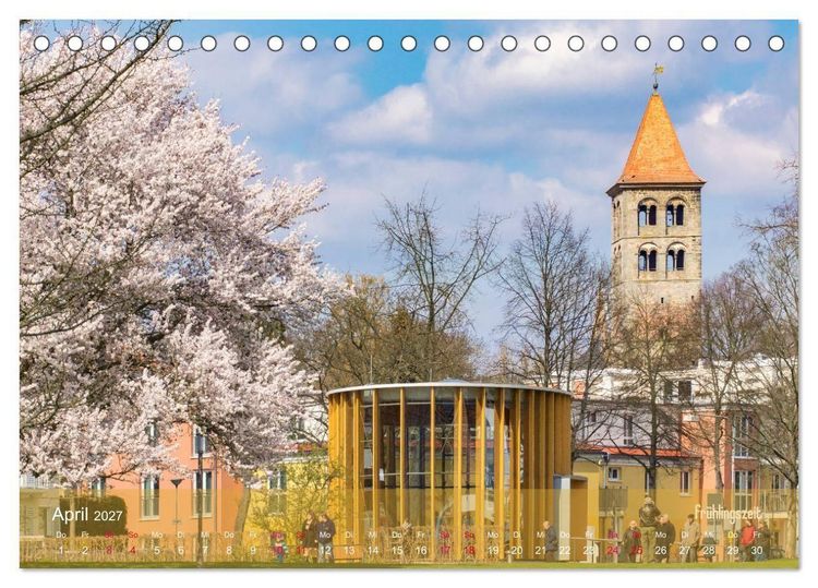 Produktbild: bad hersfeld zeitlos (Tischkalender 2027 DIN A5 quer), CALVENDO Monatskalender