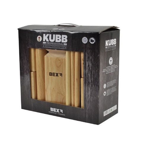 Produktbild: BEX 511-1320-1 - KUBB PRO, aus Gummibaum Holz, Turnier-Gr&ouml;&szlig;e