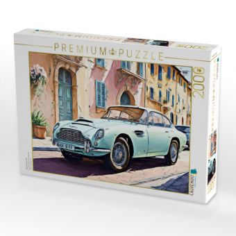 Produktbild: CALVENDO Puzzle Aston Martin DB | 2000 Teile Lege-Gr&ouml;&szlig;e 90x67cm Foto-Puzzle f&uuml;r gl&uuml;ckliche Stunden