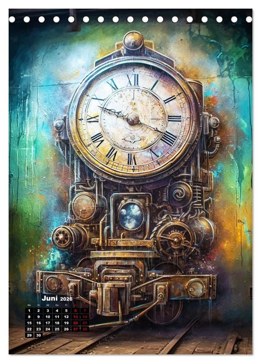Produktbild: Graffiti Art (Tischkalender 2026 DIN A5 hoch), CALVENDO Monatskalender