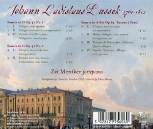 Produktbild: Dussek:Complete Piano Sonatas Vol.7-op.47 & op.64