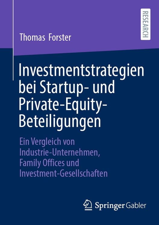 Produktbild: Investmentstrategien bei Startup- und Private-Equity-Beteiligungen