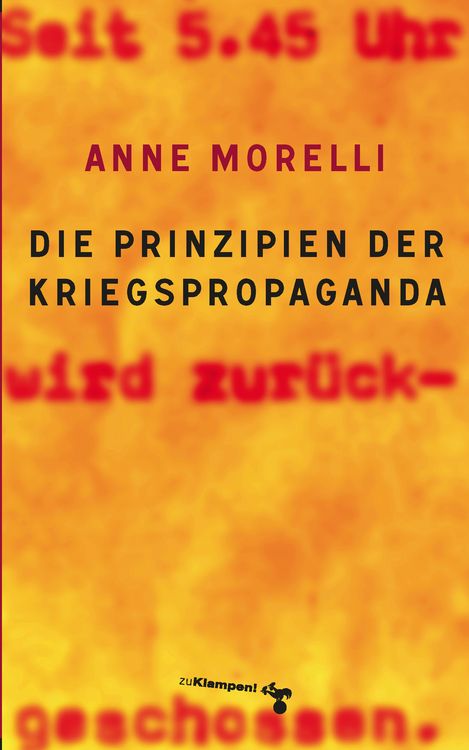 Produktbild: Die Prinzipien der Kriegspropaganda