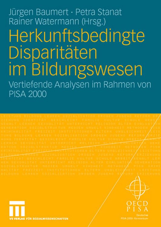 Produktbild: Herkunftsbedingte Disparit&auml;ten im Bildungswesen: Differenzielle Bildungsprozesse und Probleme der Verteilungsgerechtigkeit