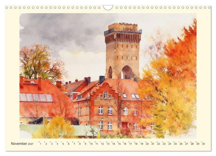 Produktbild: Abwechslungsreiches Brandenburg (Wandkalender 2027 DIN A3 quer), CALVENDO Monatskalender