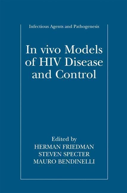 Produktbild: In vivo Models of HIV Disease and Control