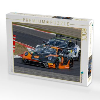 Produktbild: CALVENDO Puzzle Huber Racing / Porsche 911 GT3 R | 1000 Teile Lege-Gr&ouml;&szlig;e 64x48cm Foto-Puzzle f&uuml;r gl&uuml;ckliche Stunden