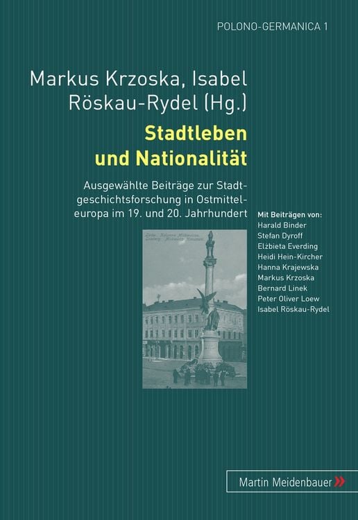 Produktbild: Stadtleben und Nationalitaet