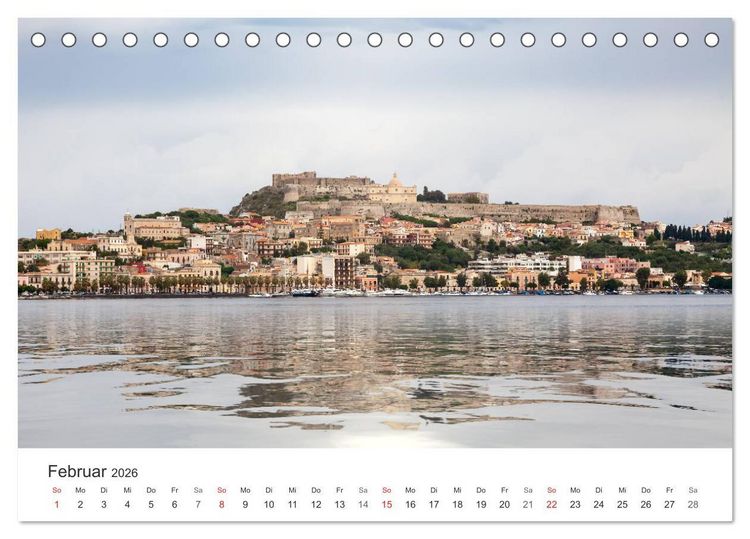 Produktbild: Liparische Inseln - Vulkane im Mittelmeer (Tischkalender 2026 DIN A5 quer), CALVENDO Monatskalender