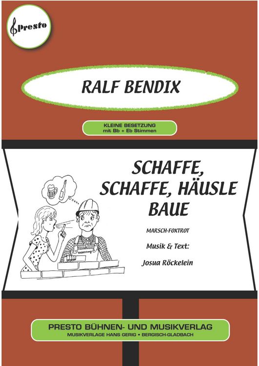 Produktbild: Schaffe, schaffe, H&auml;usle baue