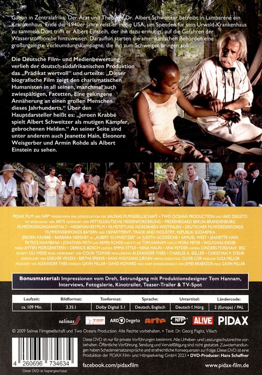Produktbild: Albert Schweitzer - Ein Leben f&uuml;r Afrika