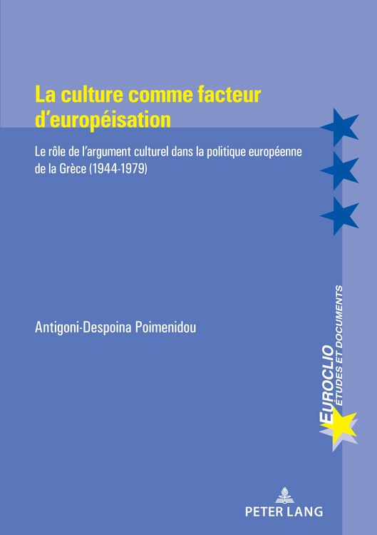 Produktbild: La culture comme facteur d'europ&eacute;isation