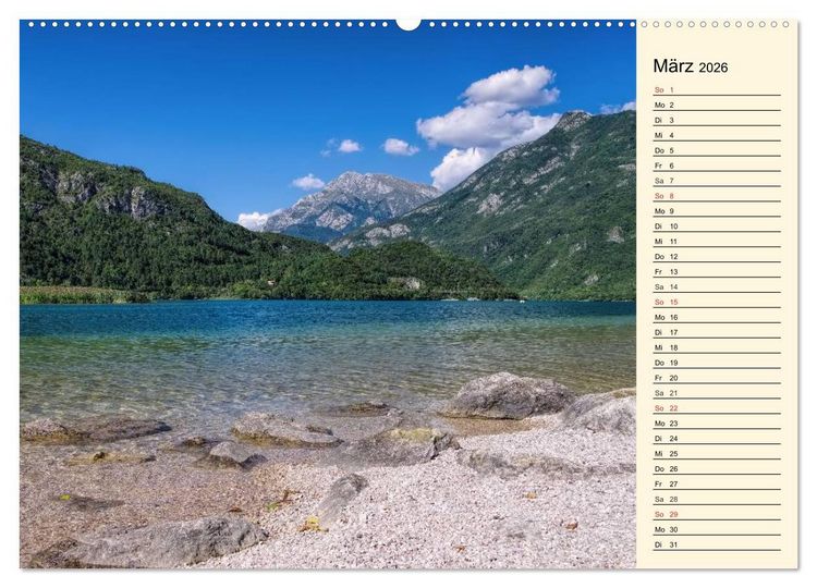 Produktbild: Friaul-Julisch Venetien - Italiens sch&ouml;ner Nordosten (Wandkalender 2026 DIN A2 quer), CALVENDO Monatskalender