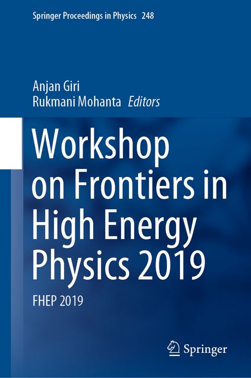 Produktbild: Workshop on Frontiers in High Energy Physics 2019