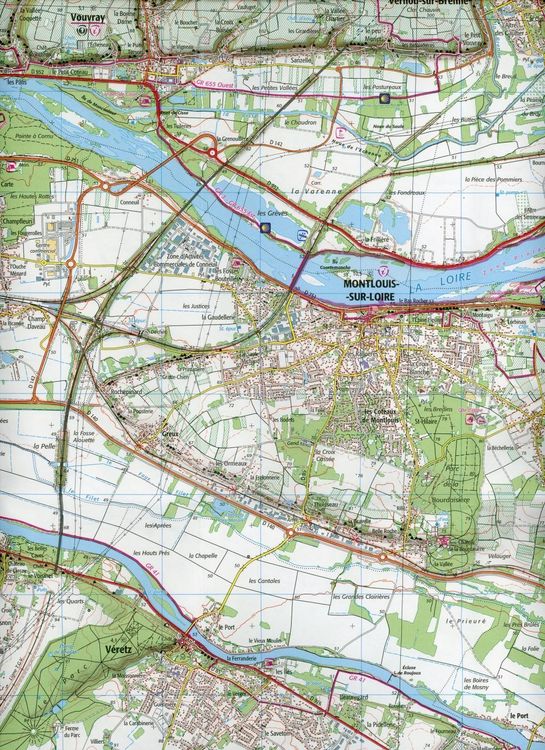 Produktbild: Amboise Montlouis 1 : 25000