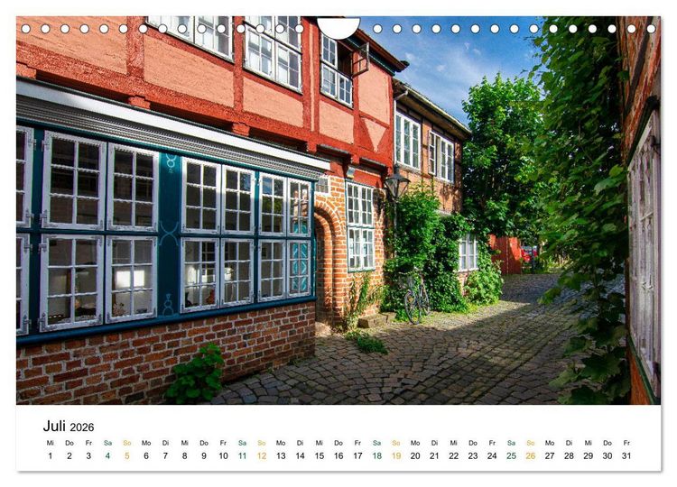 Produktbild: L&uuml;neburg (Wandkalender 2026 DIN A4 quer), CALVENDO Monatskalender