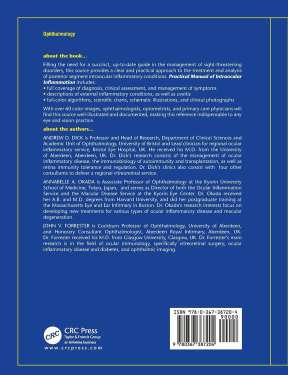 Produktbild: Practical Manual of Intraocular Inflammation