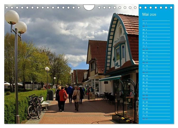 Produktbild: Boltenhagen 2026 (Wandkalender 2026 DIN A4 quer), CALVENDO Monatskalender