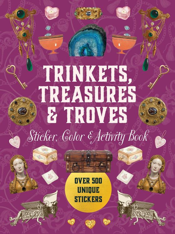 Produktbild: Trinkets, Treasures & Troves Sticker, Color & Activity Book