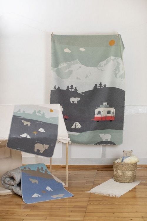 Produktbild: Fussenegger JUWEL, Baby-und Kinderdecke Camping