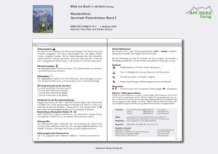 Produktbild: Wanderf&uuml;hrer Garmisch-Partenkirchen Band 2