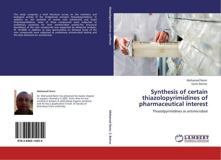 Produktbild: Synthesis of certain thiazolopyrimidines of pharmaceutical interest