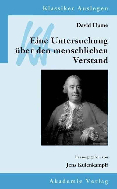 Produktbild: David Hume: Eine Untersuchung &uuml;ber den menschlichen Verstand