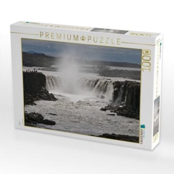 Produktbild: CALVENDO Puzzle Selfoss | 1000 Teile Lege-Gr&ouml;&szlig;e 64x48cm Foto-Puzzle f&uuml;r gl&uuml;ckliche Stunden