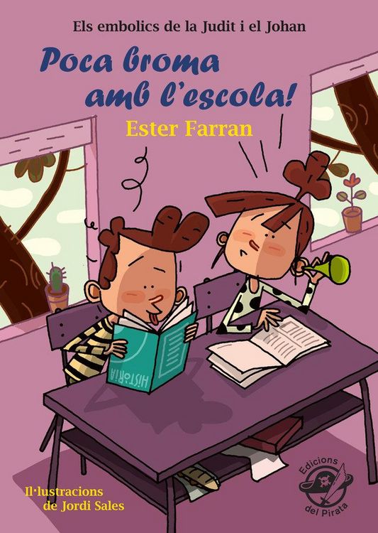 Produktbild: Poca broma amb l'escola! : Llibre infantil en catal&agrave; d'humor 8-10 anys