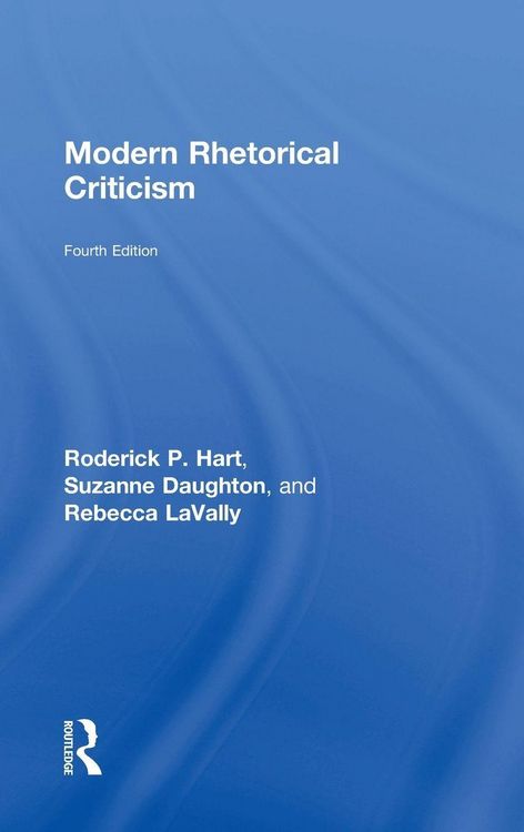 Produktbild: Modern Rhetorical Criticism