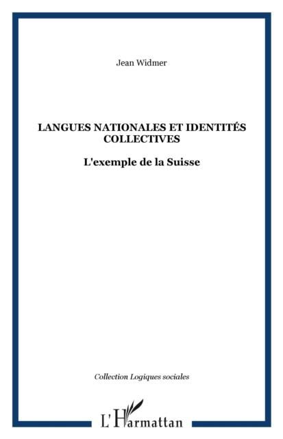 Produktbild: Langues nationales et identites collectives