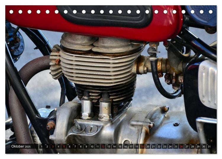 Produktbild: BMW R26 (Tischkalender 2025 DIN A5 quer), CALVENDO Monatskalender