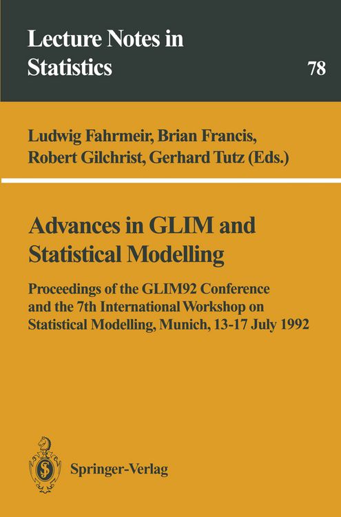 Produktbild: Advances in GLIM and Statistical Modelling