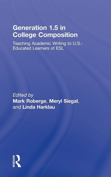 Produktbild: Generation 1.5 in College Composition