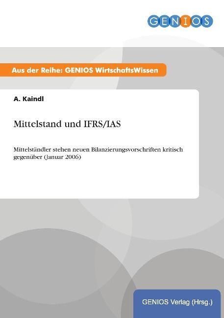 Produktbild: Mittelstand und IFRS/IAS