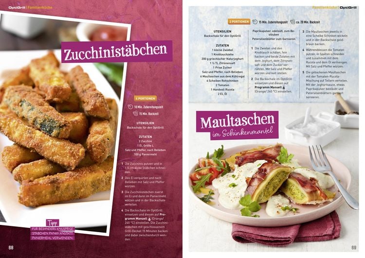 Produktbild: Tefal OptiGrill Magazin - Hei&szlig;luftfritteuse Special