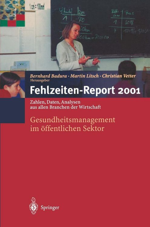 Produktbild: Fehlzeiten-Report 2001