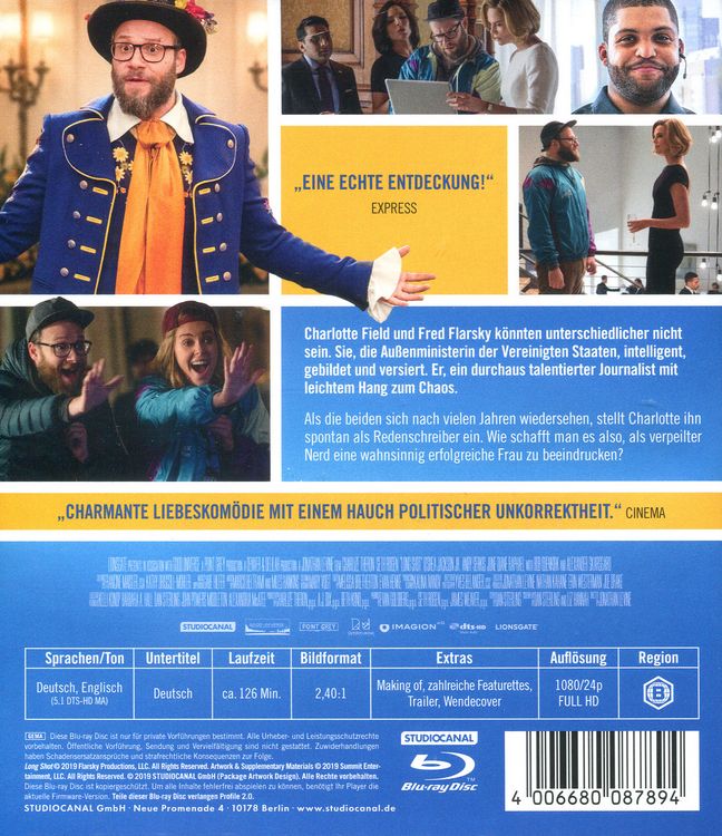 Produktbild: Long Shot - Unwahrscheinlich, aber nicht unm&ouml;glich