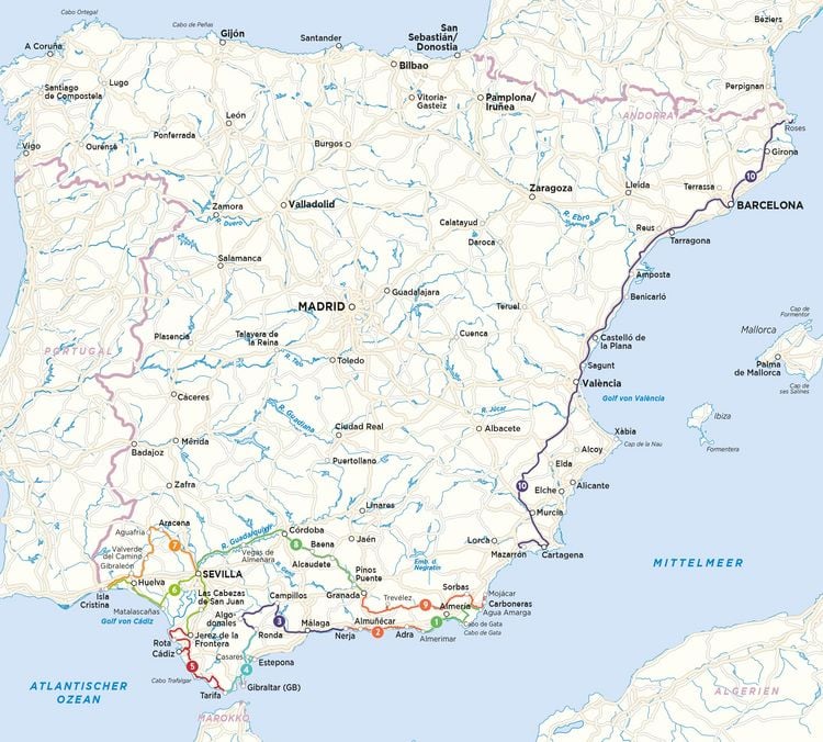 Produktbild: Andalusien mit dem Wohnmobil