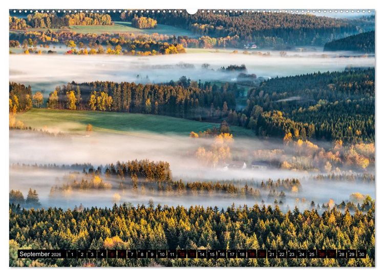 Produktbild: Landschafts-Fotografie Erzgebirge (Wandkalender 2026 DIN A2 quer), CALVENDO Monatskalender