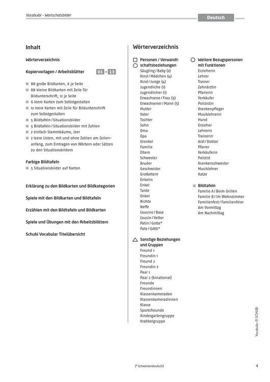 Produktbild: Vocabular