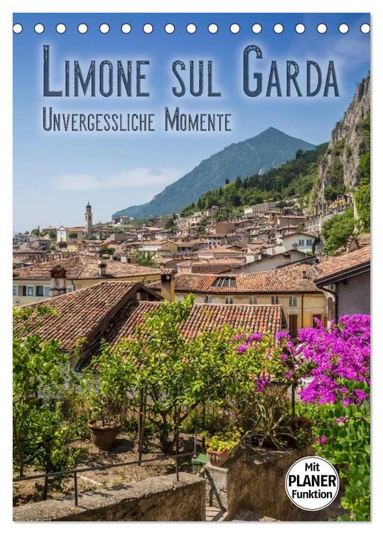 Produktbild: LIMONE SUL GARDA Unvergessliche Momente (Tischkalender 2026 DIN A5 hoch), CALVENDO Monatskalender