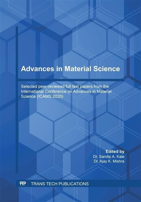 Produktbild: Advances in Material Science
