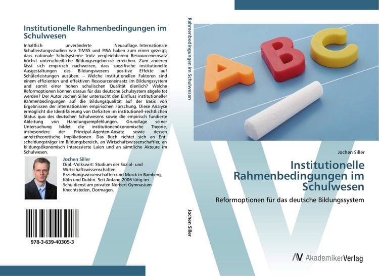 Produktbild: Institutionelle Rahmenbedingungen im Schulwesen