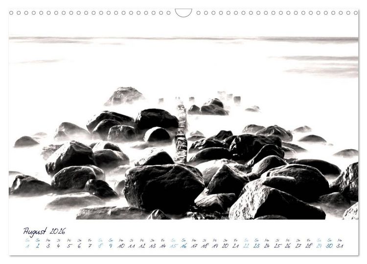 Produktbild: Meeresbilder - Nordsee-Impressionen (Wandkalender 2026 DIN A3 quer), CALVENDO Monatskalender